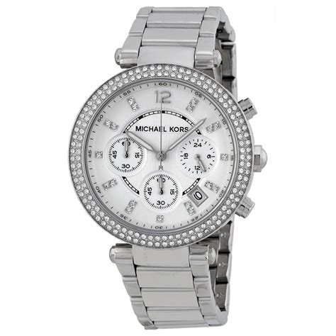 michael kors parker watch silver|michael kors mk5353 ladies watch.